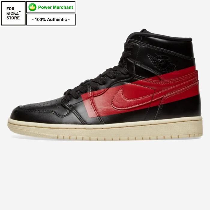 NIKE AIR JORDAN 1 RETRO HIGH OG DEFIANT COUTURE BLACK GYM RED