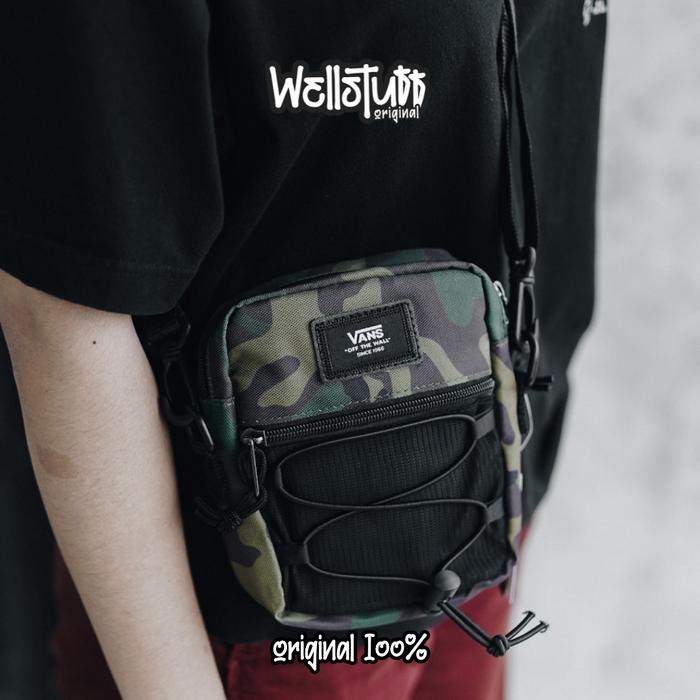 Shoulder Bag Vans Camo Tas Sling Bag Vans Camo Original Waistbag Vans