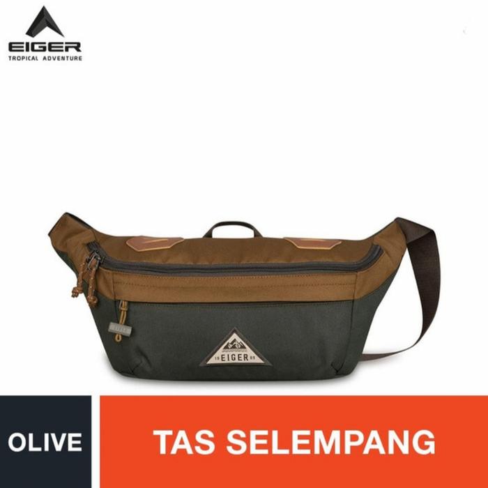 Waist Bag Eiger 1989 Wanderdrift 4.0 Sling Bag Tas Selempang Original Pria