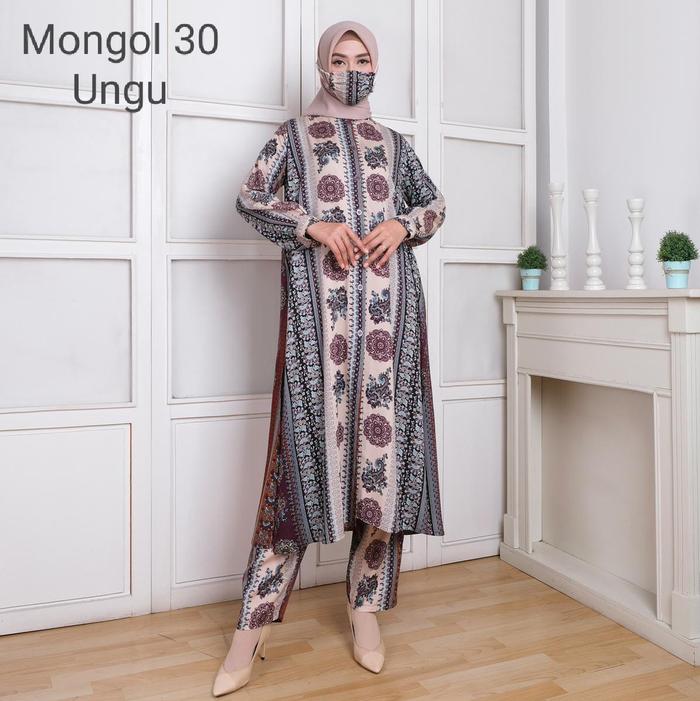 Mongol 30 setelan tunik