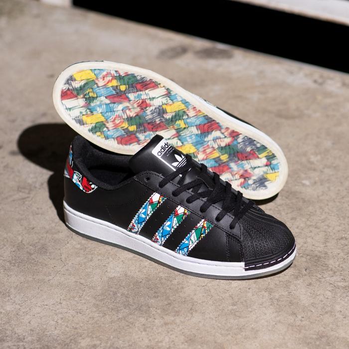 Sepatu Original Adidas Superstar Clr Black