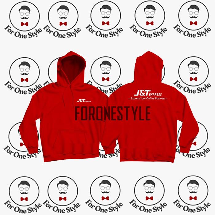 HOODIE JNT JASA KIRIM EXPEDISI JNT - JAKET JUMPER KURIR JNT MURAH