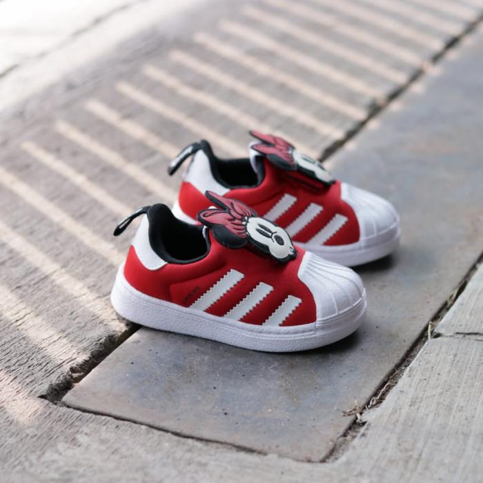 Adidas Superstar 360 Kids Minnie Mouse Red White