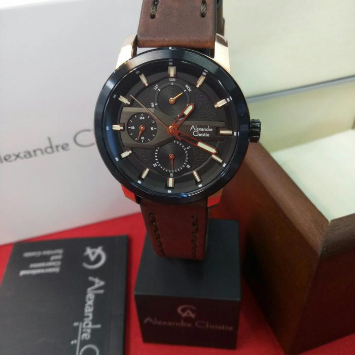 jam tangan analog wanita alexandre christie ac 6562 BF st all steel