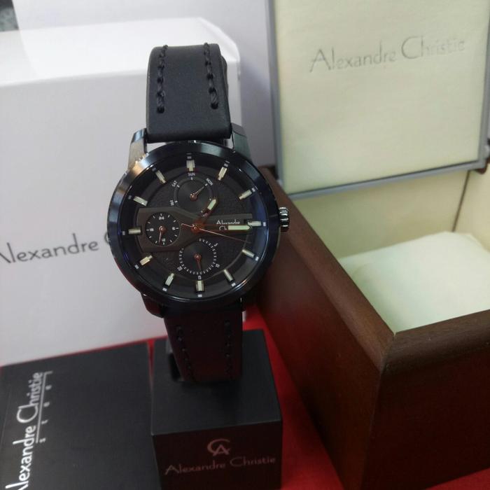 jam tangan analog wanita alexandre christie ac 6562 BF all solid