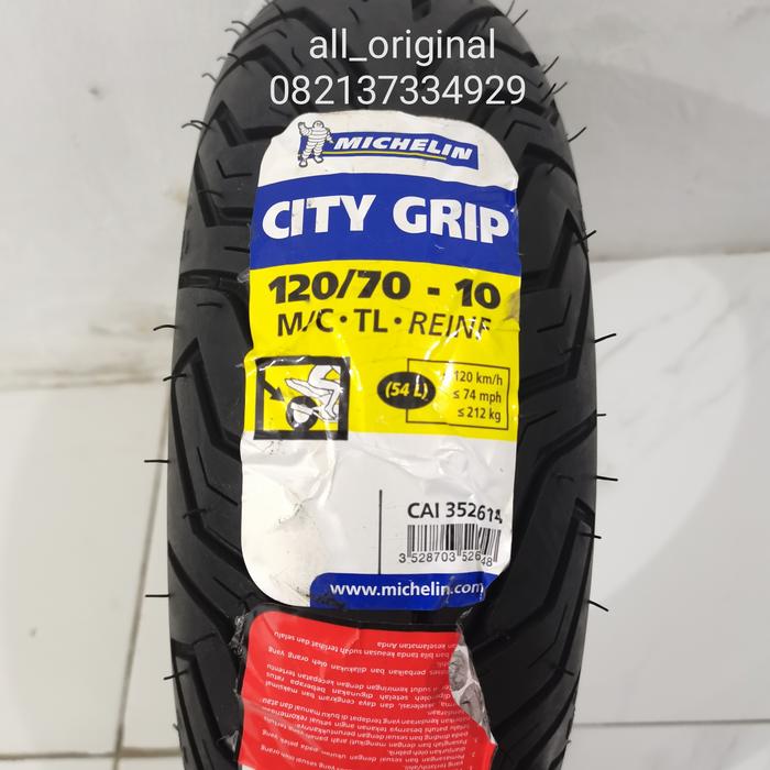 Ban Belakang Vespa LX LXV S Michelin City Grip Original