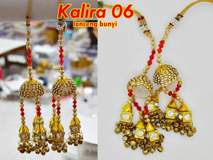 Kalira / Kaleera / Gantungan Gelang Pengantin India