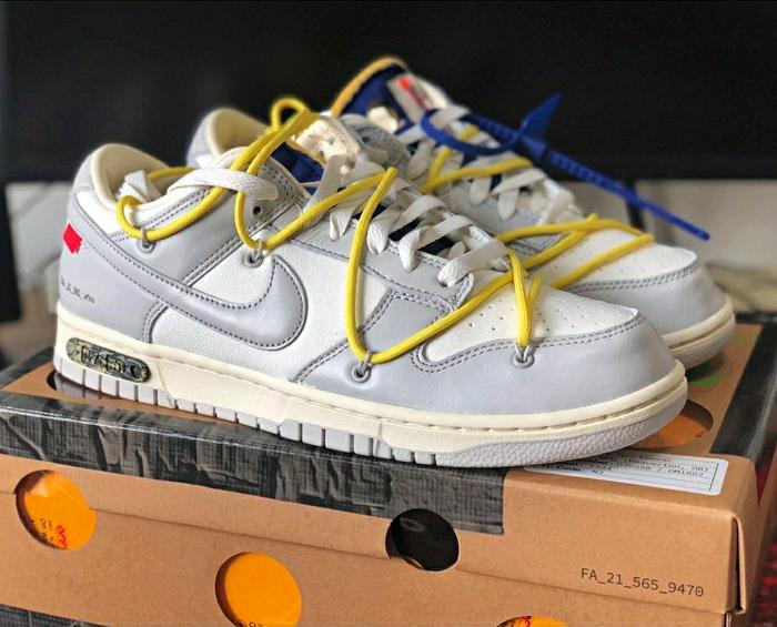 Nike Dunk Low x Off White Lot. 27 of 50 Dear Summer| Original 100%