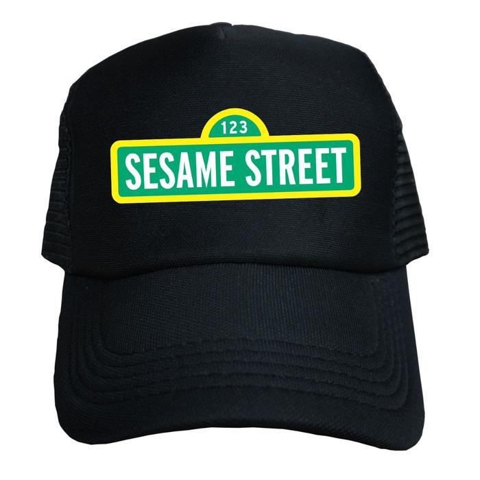 TOPI TRUCKER SESAME STREET - TRUCKER SESAME STREET