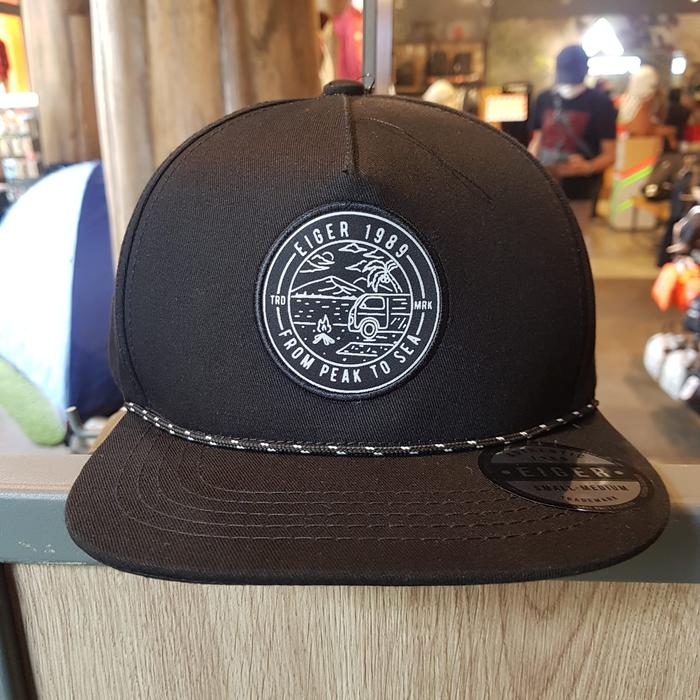 Topi Pria Eiger Original Comvee Cap1.0 - Hitam