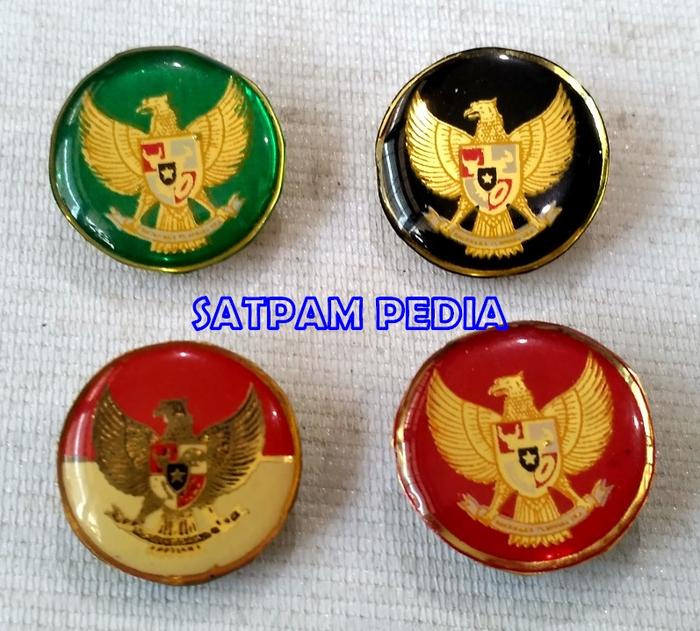 Pin Garuda Indonesia Bulat - Pin Pancasila - Bros Garuda Pancasila