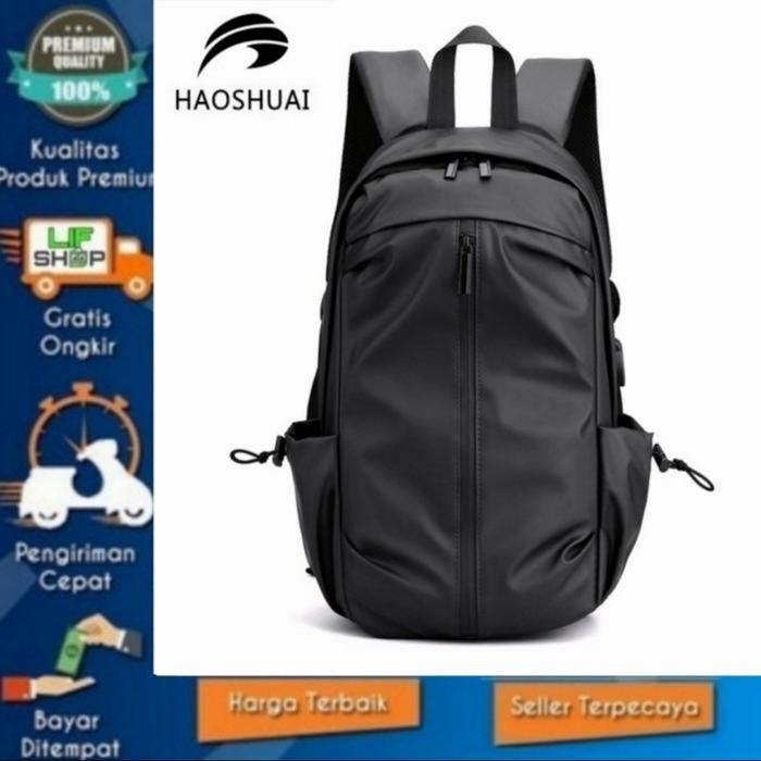 Tas Ransel Punggung Backpack Haoshuai 3397 Original Anti Air Import