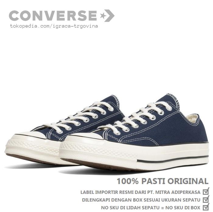Converse Chuck Taylor All Star 70s Ox Low Obsidian Egret Original