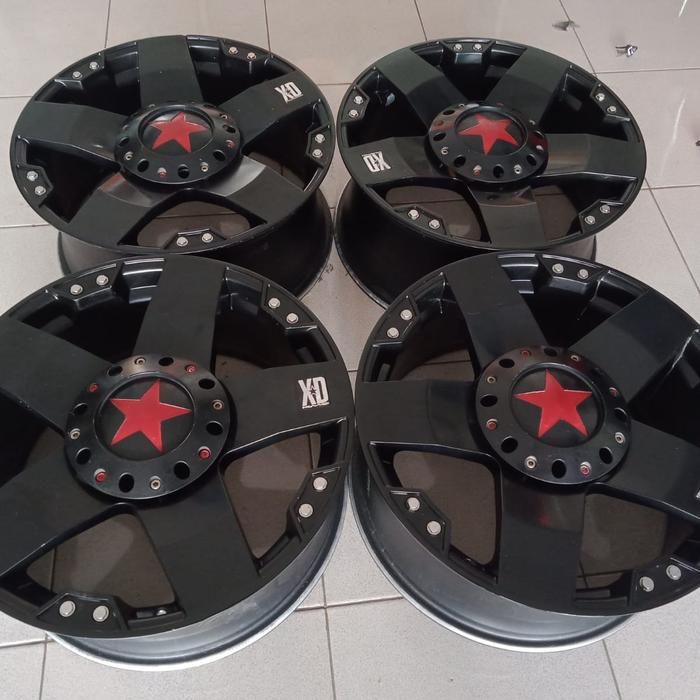 Velg Mobil Bekas Rock Star Ring 20 lebar 9 pcd 6x139.6-127 offset 35
