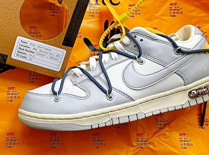 Nike Dunk Low x Off White Lot. 41 of 50 Dear Summer| Original 100%