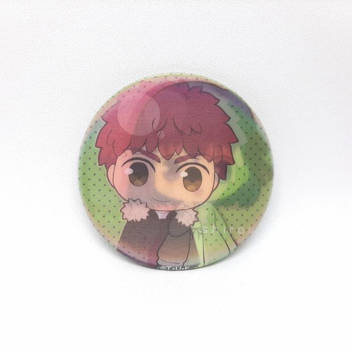 Pin Can Badge Lenticular 3D Fate/Stay Night Heaven's Feel Emiya Sakura