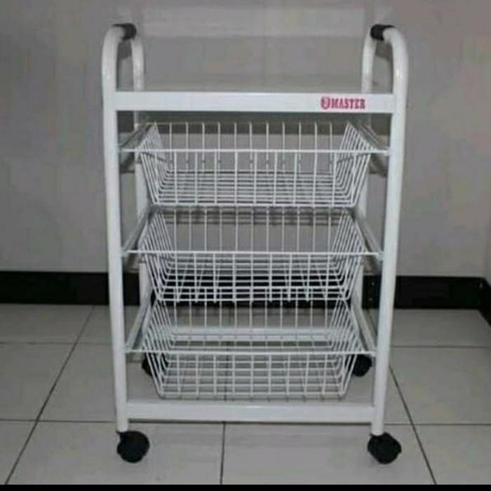 rak serbaguna master RO13 rak salon rak roda