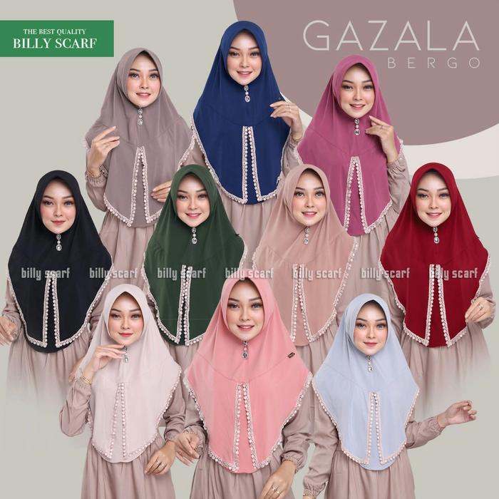 Gazala bergo by billy scarf