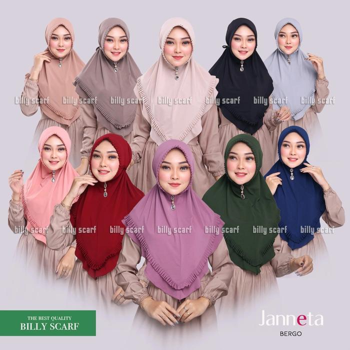Janneta Bergo by Billy Scarf
