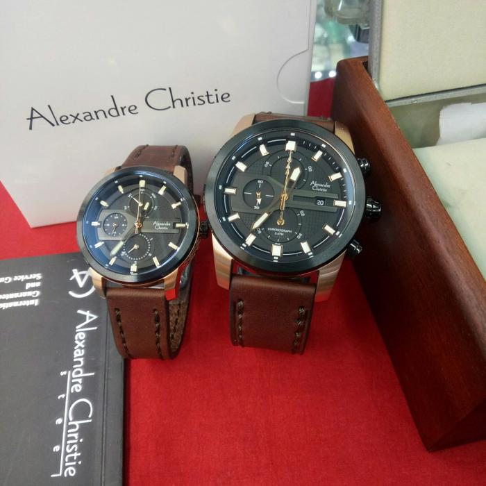 Jam Tangan Analog Couple Alexandre Christie Ac 6562 MC-BF All Steel