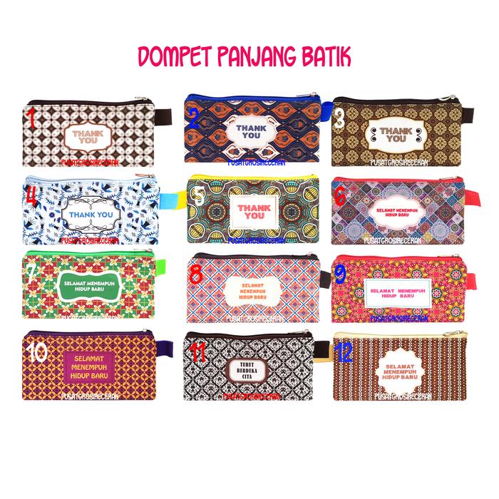 Dompet Batik Wallet Panjang Dompet Souvenir Suvenir Hadiah