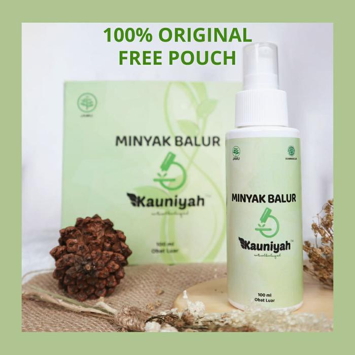 Minyak balur Kauniyah Oil | bukan kutus-kutus