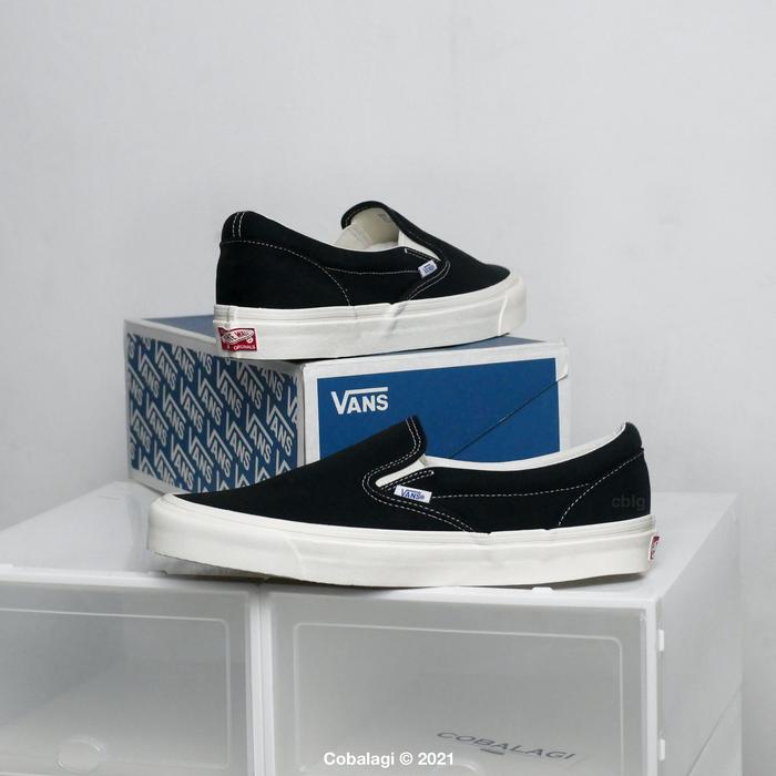 Vans Slip On Vault OG Summer Spring 2016 Black White (SS 2016)