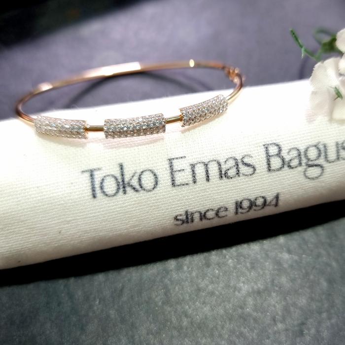 Gelang Oval Emas Ubs 6k Gelang Emas Permata Ubs