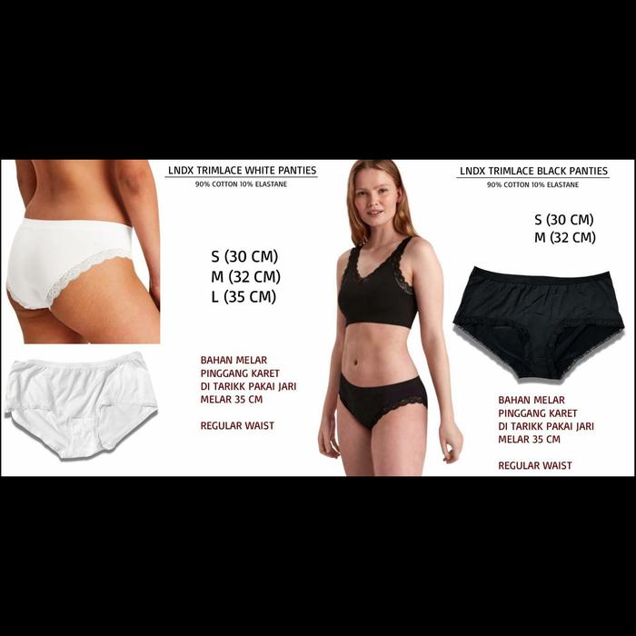 Celana Dalam Lindex Trimlace Panties CD LNDX