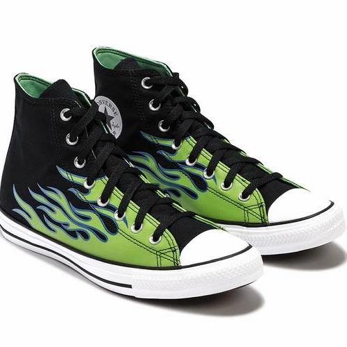 sepatu converse archive flame glow in the dark original