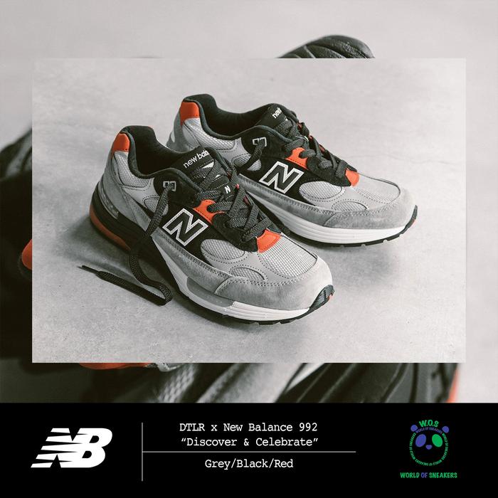 DTLR x New Balance 992 “Discover & Celebrate”