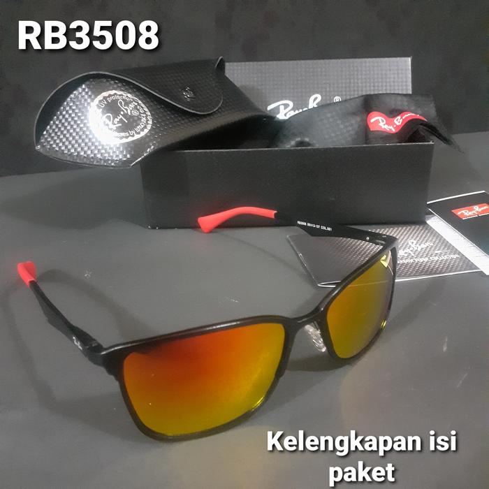 Kacamata Polarized RB3508 model terbaru super fullset super premium