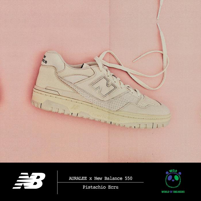 AURALEE x New Balance 550