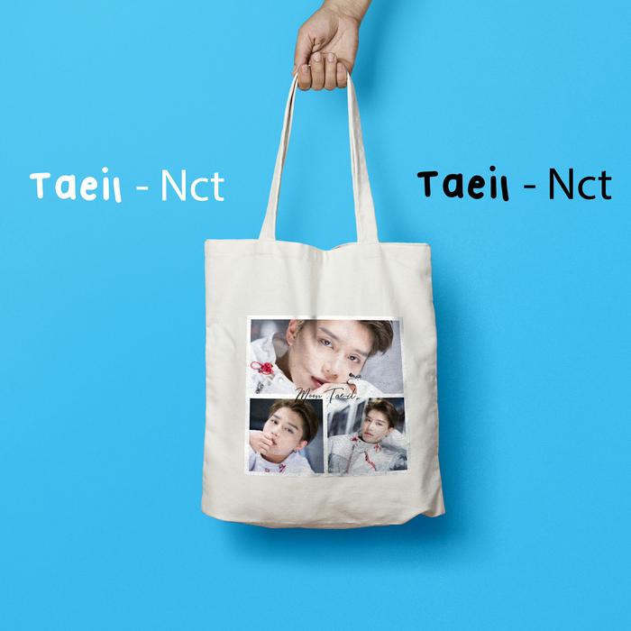 TOTEBAG TAEIL NCT I TOTEBAG KULIAH I TOTEBAG HUNTING I TAEIL KPOP