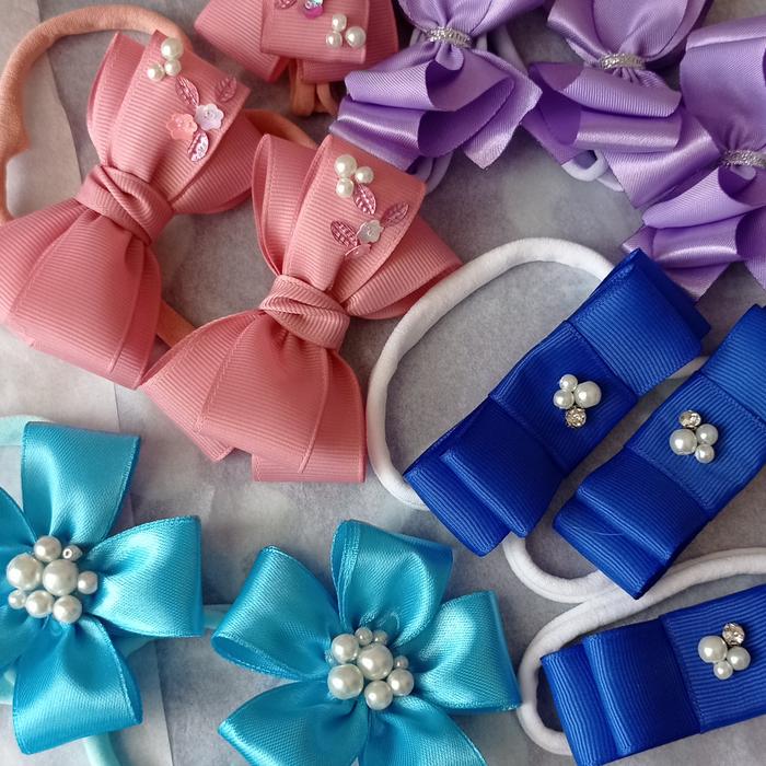 Baby Headband New Born Nylon USA Bando Bayi Bandana Nylon
