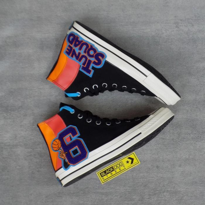 converse x space jam - chuck 70 - black
