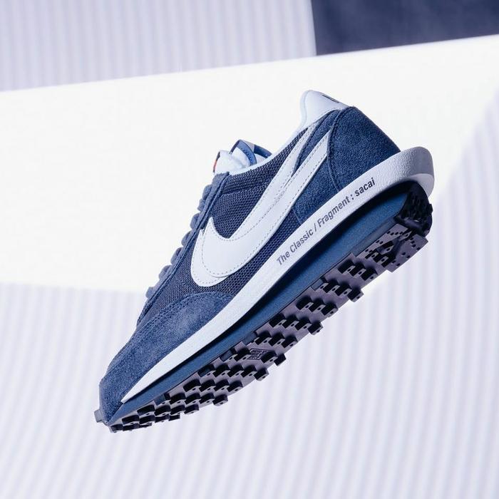 Fragment x Sacai x Nike LD Waffle "Blue Void" DH2684-400