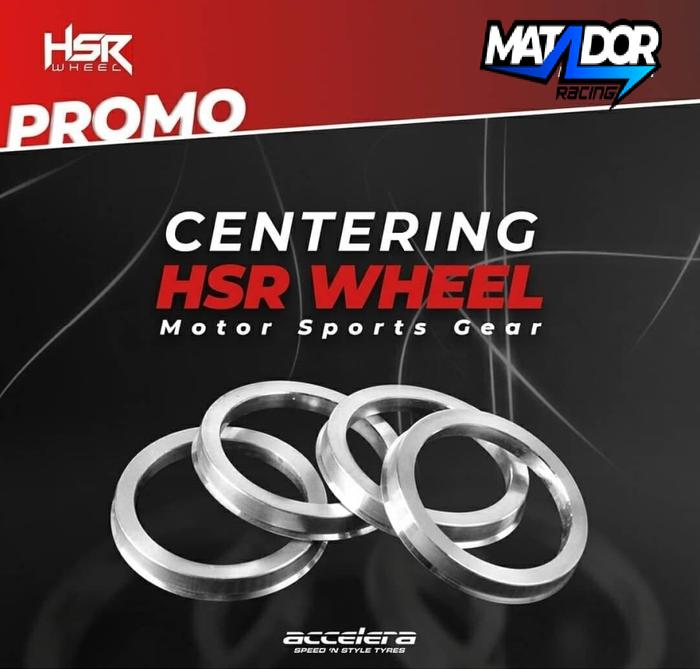 CENTER RING HSR 60X73,1 Untuk Velg Mobil Racing Bukan Standaran OEM