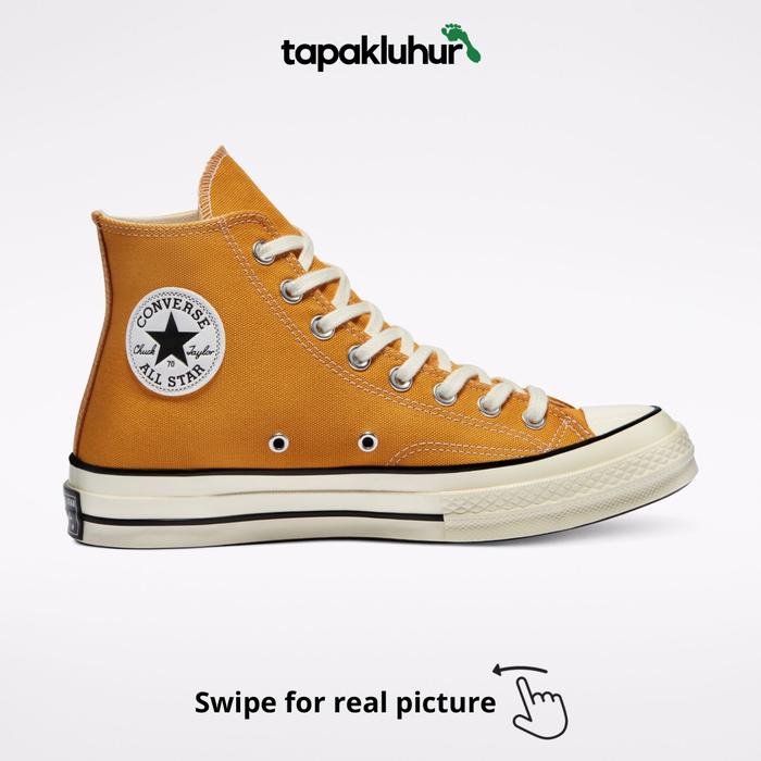 CONVERSE 70S HIGH CHUCK TAYLOR 70 HI SUNFLOWER EGRET || RESMI PT MAP
