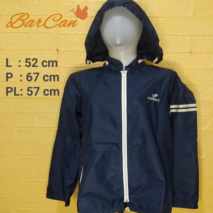 Jaket hoodie Parasut Import PL Victory_ab