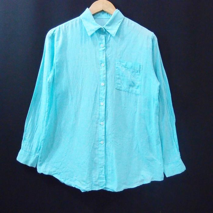 DH552 SIZE L+ TOSCA KEMEJA WANITA IMPORT SECOND PRELOVED BEKAS REALPIC