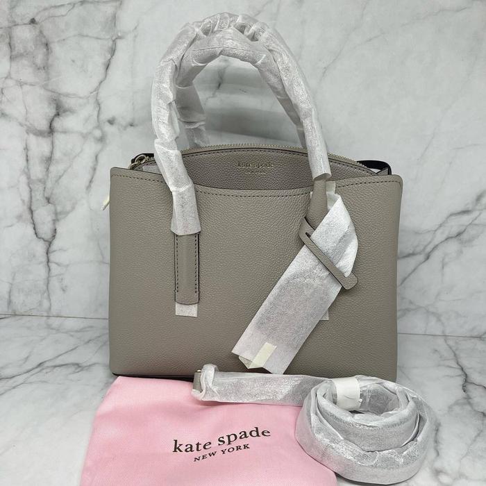 TAS KS MARGAUX MED TAUPE AUTHENTIC ASLI ORIGINAL