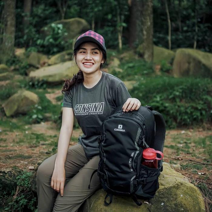 TAS CONSINA GOCTA 20 DAYPACK DAILY BACKPACK TAS RANSEL TRAVEL BAG CAMPING SCHOOL FREE RAIN COVER ORI