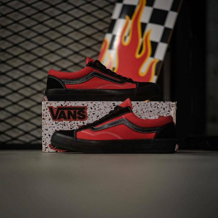 Vans Oldskool V360 OG Billys / Black Red Japan Original