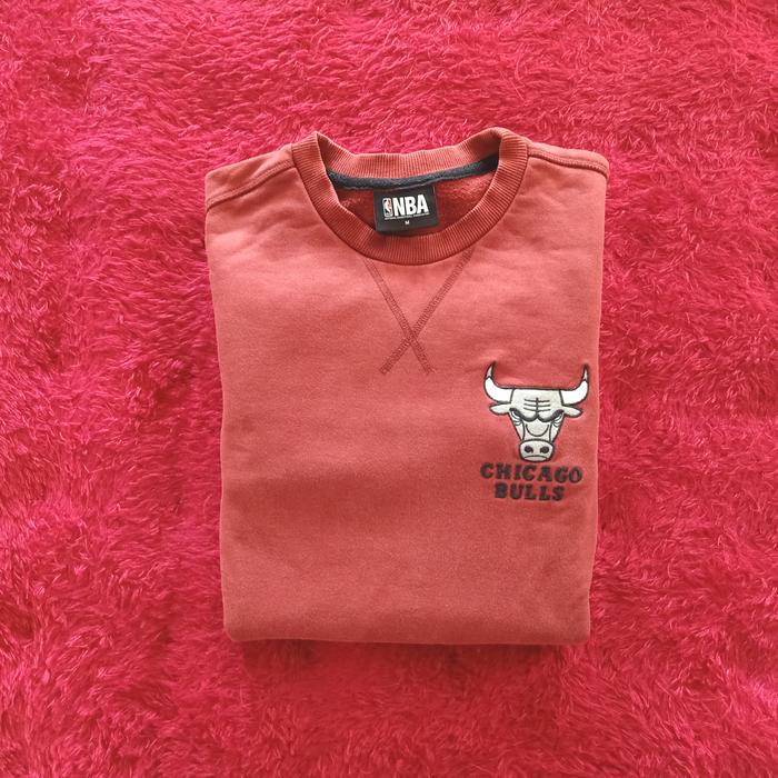 Crewneck NBA CHICAGO BULLS Maroon second Full Tag