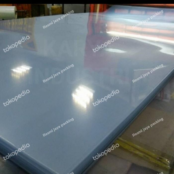 jual mika pvc bening lembaran / mika pvc clear 6mm 122cmx 244cm