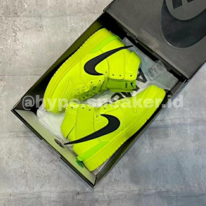 Nike Dunk High x Ambush Flash Lime