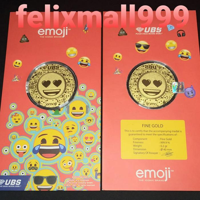 GIFT SERIES UBS EMOJI 0.2 GR / LM UBS THIN