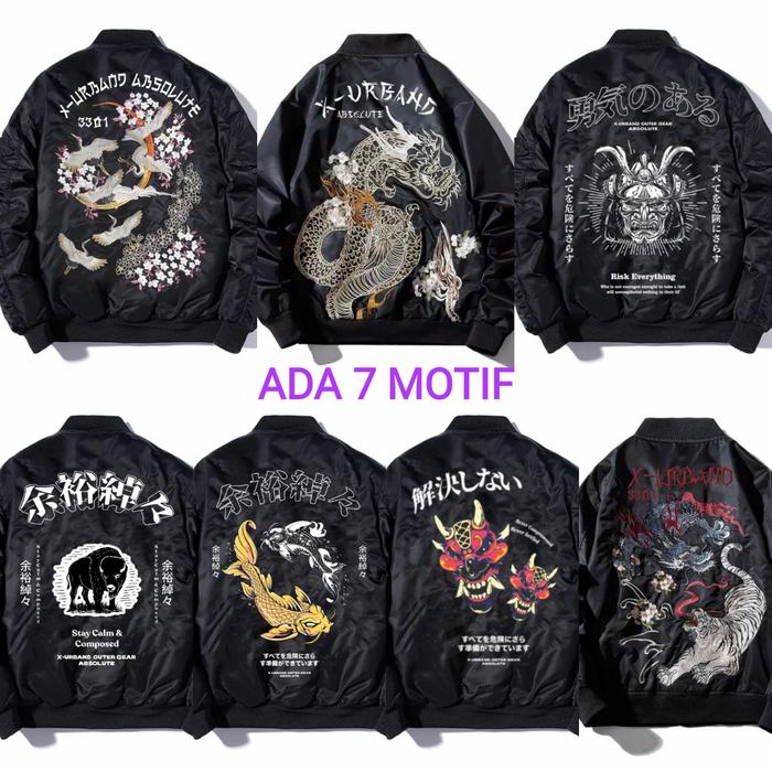 sukajan jaket japan us dragon naga Murayama Yoshiki Memphis geisha