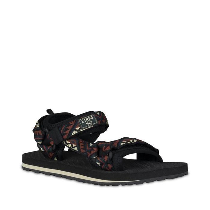 Sandal Wanita Eiger Original Oblivion Burgham Roll Strap 1.0 Ws -Black